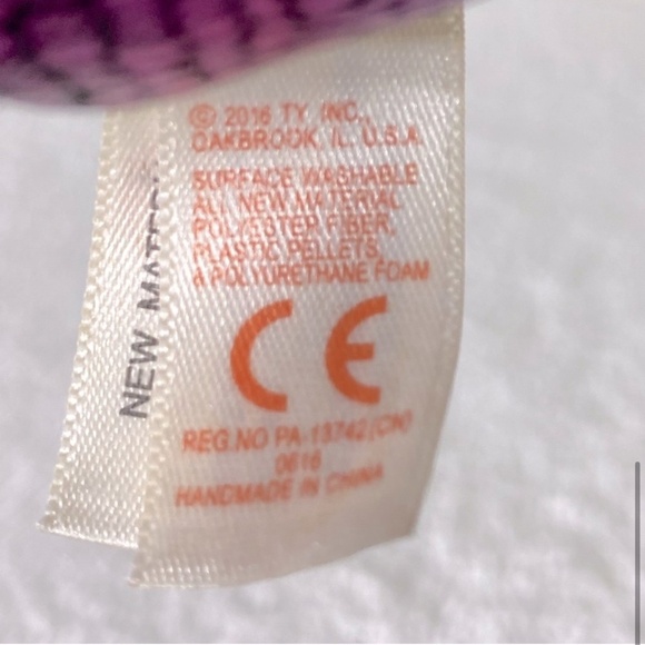 5/$25 Ty Cinder Beanie Boos Green Purple Mini Dragon Plush Stuffed Animal - Picture 7 of 11